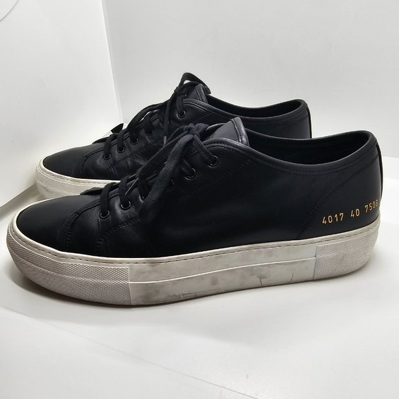Common Projects Women's Leather Sneakers US Size 9 - Picture 4 of 8